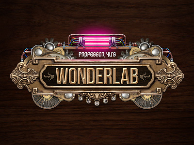 Professor Yu's Wonderlab app concept game