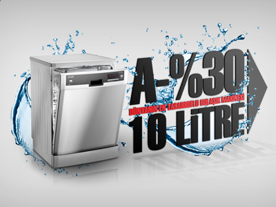 Arcelik Dishwasher Splashpage button splashpage web website