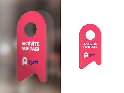 Aktivite.com Sticker branding graphic design logo print sticker