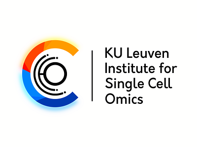 KU Leuven Institute for Single Cell Omics (LISCO) - Logo biology branding cell design institute logo research science university vector