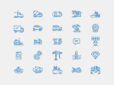 Icons Part I branding design graphic design icon iconography illustration vector