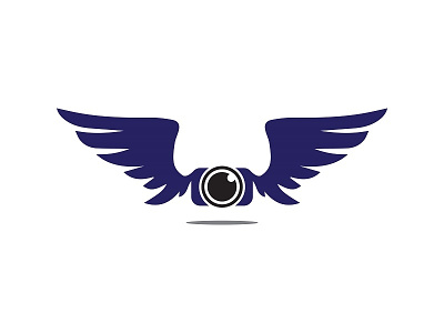 Wings Camera l Logo Design
