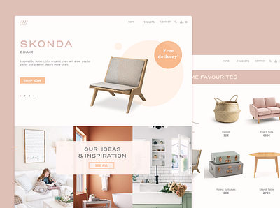 Maynooth ecommerce furniture furniture store ui ui design