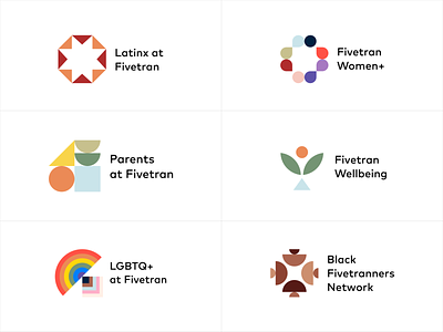 ERG Design System black branding community diversity graphic design grids identity illustration inclusion logo wellbeing women