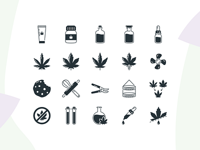 Cannabis Iconpack – Preview One