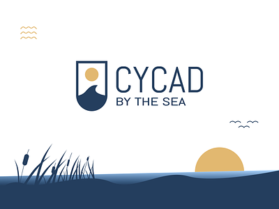 Cycad by the Sea Logo Design brand branddesign branding illustration logo logo design logodesign logomark logomarks logos marks typography vector