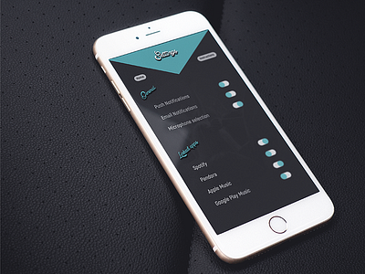 Listenr- Voice Commanded App app design graphic design mobile voice