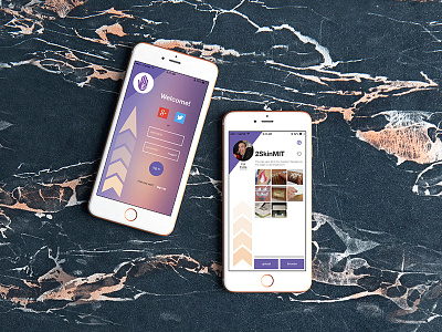 DuoSkin App UI and Design app design graphic design mobile ui ux