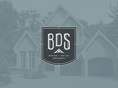 BDS Logo brand construction design home identity logo real estate remodel