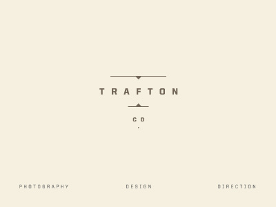 T R A F T O N brand design direction identity logo minimalistic photography typography