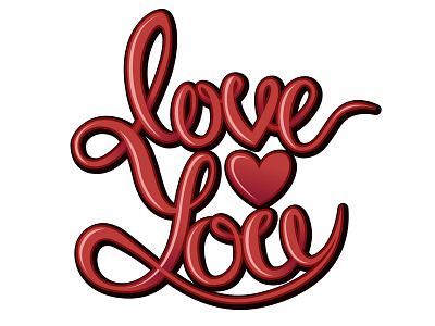 My Lettering adobe illustator card font greeting heart illustration lettering love poster typography vector you