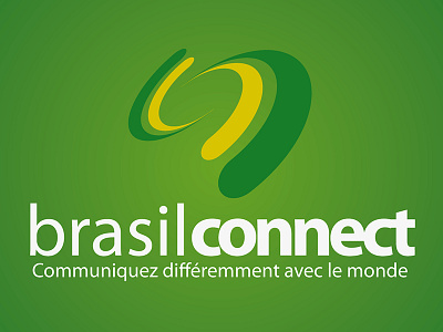 Brasil Connect logo brasil green logo ngo yellow