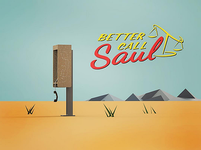 Better Call Saul Fan Art 3d art better call saul fan illustration