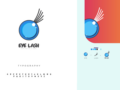 Eyelash Brand Logo 3d app app design art artist artwork brand brand design brand logo branding circle logo design eye logo graphic design logo logo design logotype vector