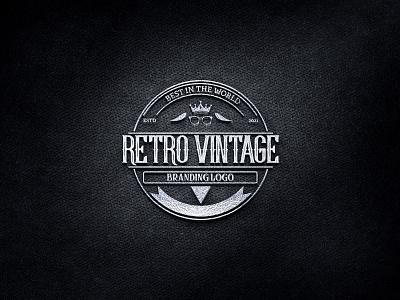 RETRO VINTAGE LOGO 70s app art badge brand branding design graphic design graphic design graphics icon lettering logo midwest typography vintage vintage logo wordmark