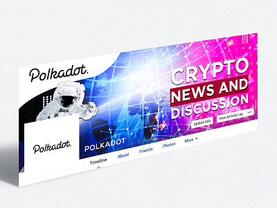Polkadot Crypto Facebook Banner