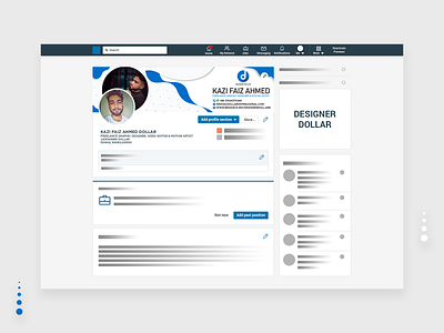 LinkedIn Redesign Concept I LinkedIn Cover Banner Design