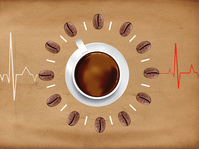 Coffee With Beans Social Media Advertisement