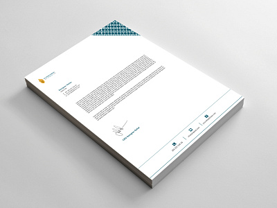 Letterhead design brand brand agency brand and identity branding branding design company company branding company card corporate corporate branding design graphic design letterhead letterhead design letterhead template logo template design template for funeral program typography ui
