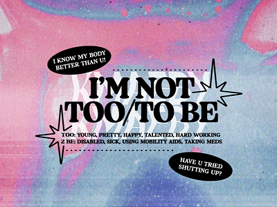 NOT TOO/TO BE