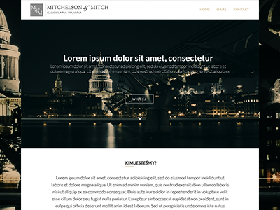 Law website clean elegant law layout minimalist responsive simple web webdesign website