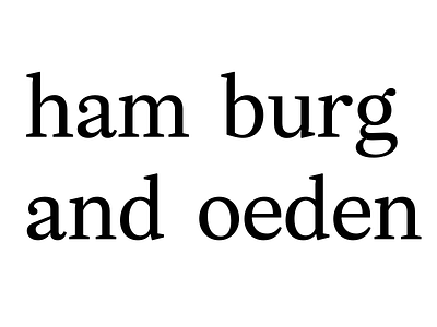 Some serif in progress type design typography