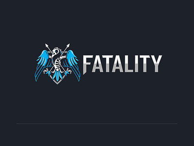 Fatality R2 crow fatality logo mascot raven