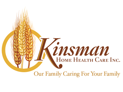 Kinsman hoefler home logo titling wheat