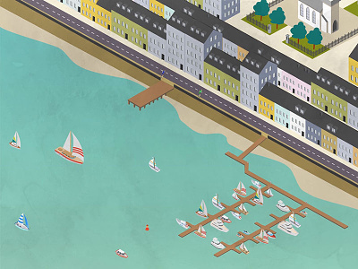 The Big Plan - Donaghadee 2d after effects animation illustration motion graphics