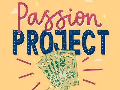 Passion to Paid ~ Passion Project entry gif handlettering homwork illustration lauren hom lettering lettering gif passion to paid