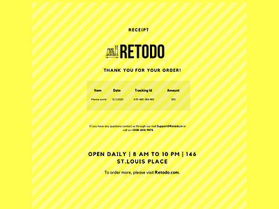 Receipt daily ui 017