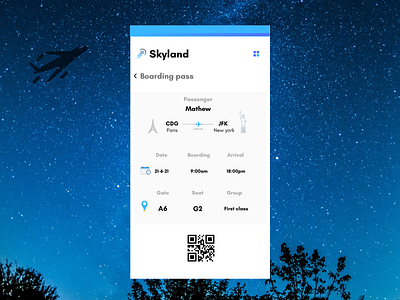 Boarding pass daily ui 024