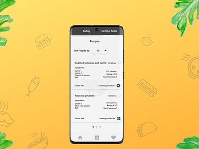 Recipe daily ui 040