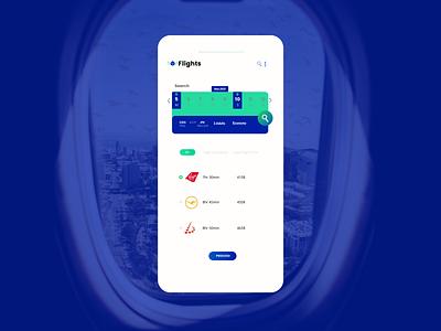 Flight Search 068 challenge creative daily ui dailyui design dribbble flight booking flights inspiration mobile modern onboarding popular searching unique web