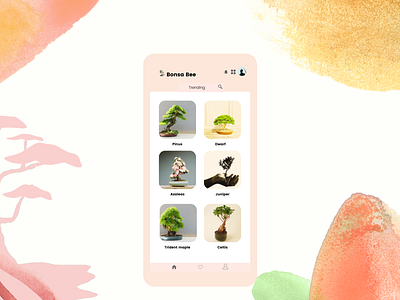 Trending 069 all beautiful bonsai challenge creative daily ui dailyui design dribbble inspiration mobile modern plants popular trending unique web