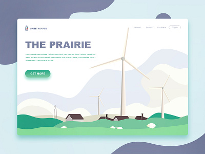 The prairie illustrations photoshop prairie