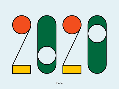 2020 Figma branding design illustration typography
