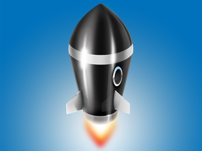 Rocket icon launcher rocket spaceship