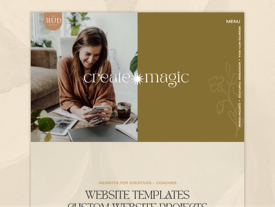 The Mud Room — Website WIP magic oxygen builder portfolio site portfolio website ux web web design web designer websites with soul