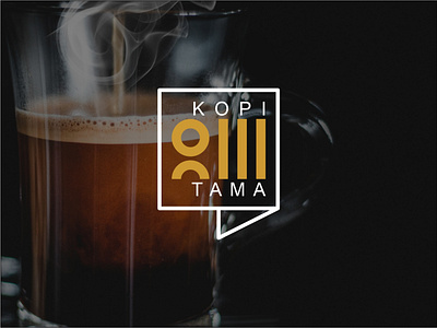 KOPI TAMA branding coffee design kopi logo