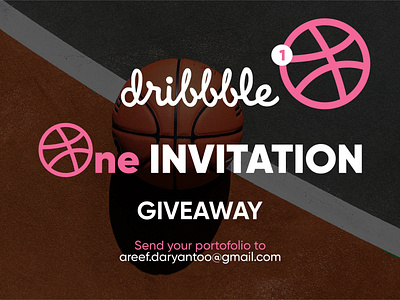Dribbble Invite design dribbble dribbble invite invite logo