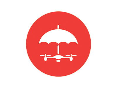 Drone Umbrella drone icon insurance umbrella