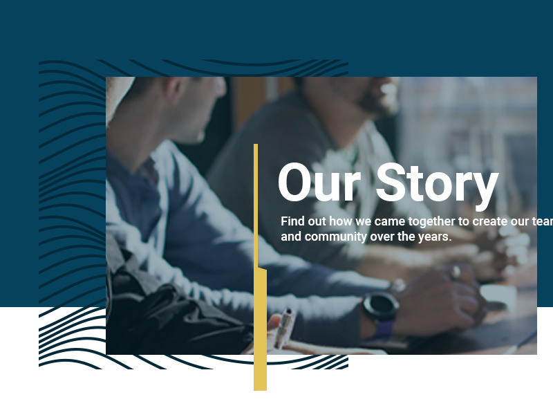 Hero Image visual design ui design our story hero image web challenge