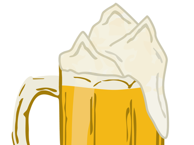 Colorado beer blog colorado daily logo mountains