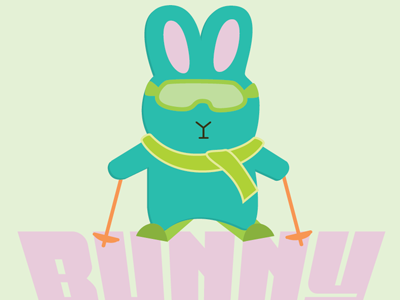 Bunny Skis blog bunny daily logo ski