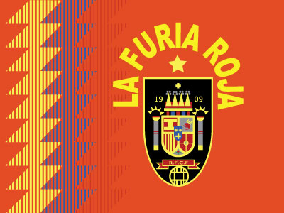 La Furia Roja logo poster
