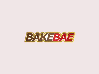 BakeBae Logo Design 🍩🍦 cafe logo cafeteria logo logodesign sticker sticker design waffle waffle cafe