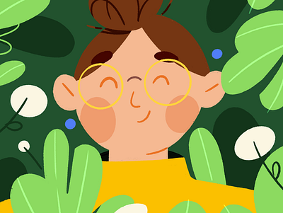 New avatar ! avatar character illustration plants portrait