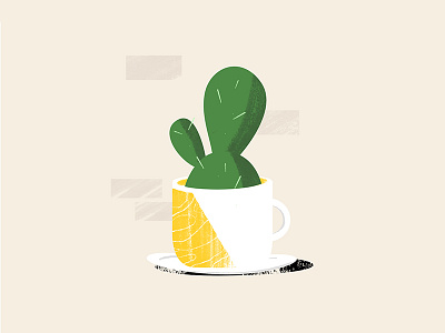 Kàktos cactus illustration plant succulent