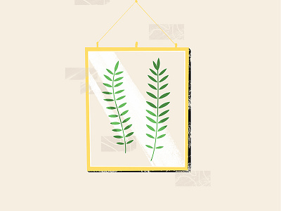 Plant Frame adobe illustration photoshop plant